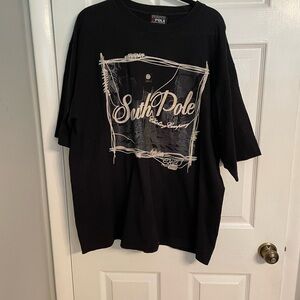 South Pole Black Graphic Tee great condition size XL